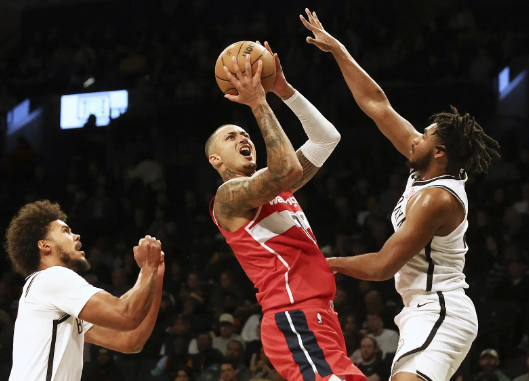 崔永熙末节登场得5分西蒙斯11+5 普尔13分 奇才92-131不敌篮网 崔永熙末节登场得5分西蒙斯11+5 普尔13分 奇才92-131不敌篮网