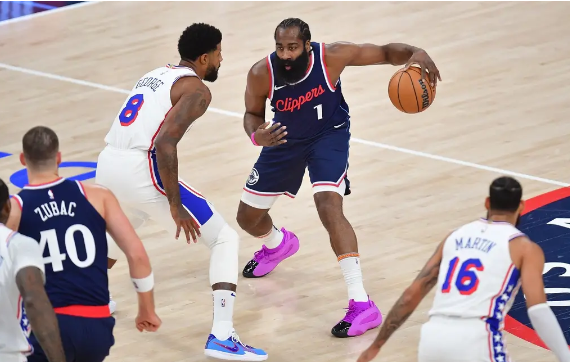 乔治首战旧主18+7 鲍威尔26+6 哈登18+6 快船轻取76人 乔治首战旧主18+7 鲍威尔26+6 哈登18+6 快船轻取76人