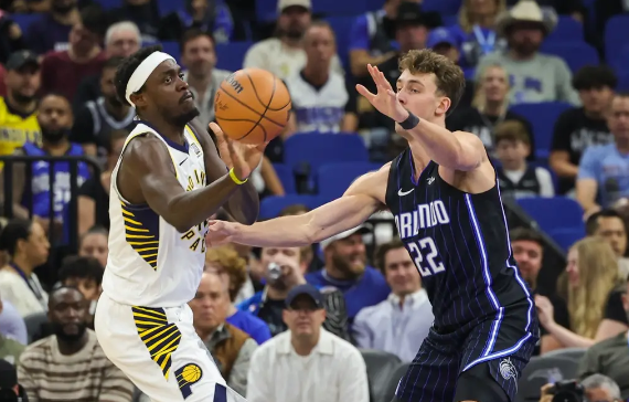 小瓦格纳29+6 哈利伯顿14中3 魔术险胜步行者迎4连胜 小瓦格纳29+6 哈利伯顿14中3 魔术险胜步行者迎4连胜