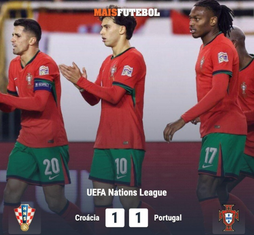 欧国联-葡萄牙1-1克罗地亚携手晋级 菲利克斯破门格瓦迪奥尔扳平 欧国联-葡萄牙1-1克罗地亚携手晋级 菲利克斯破门格瓦迪奥尔扳平