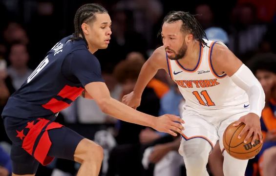 布伦森26+11 唐斯24+12 尼克斯6人上双送奇才9连败