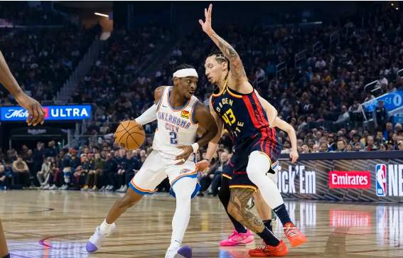 亚历山大35+9+5 杰威伤退 库里因伤缺阵 雷霆力克勇士 亚历山大35+9+5 杰威伤退 库里因伤缺阵 雷霆力克勇士