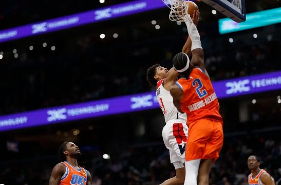 亚历山大27分&万分里程碑 库兹马&普尔三分12中0 雷霆送奇才6连败 亚历山大27分&万分里程碑 库兹马&普尔三分12中0 雷霆送奇才6连败