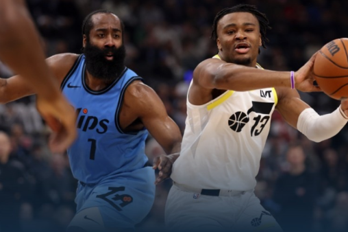 NBBA-克拉克森24分祖巴茨26+15 爵士110-130不敌快船