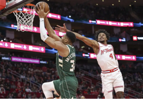 格林25分8板 阿门锁喉字母哥被驱逐 火箭复仇终结雄鹿四连胜 格林25分8板 阿门锁喉字母哥被驱逐 火箭复仇终结雄鹿四连胜