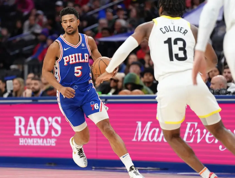 格莱姆斯25+6 沃克25+11+5 小乔治25+6 76人力克爵士 格莱姆斯25+6 沃克25+11+5 小乔治25+6 76人力克爵士