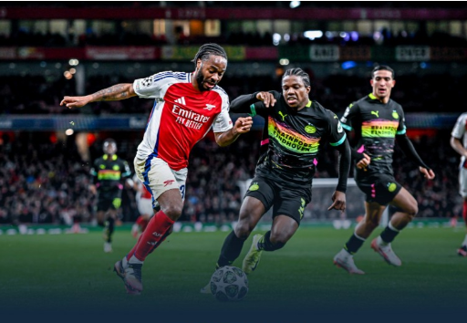 欧冠- 阿森纳2-2埃因霍温,斯特林助攻梅开二度,阿森纳总比分9-3晋级 欧冠- 阿森纳2-2埃因霍温,斯特林助攻梅开二度,阿森纳总比分9-3晋级