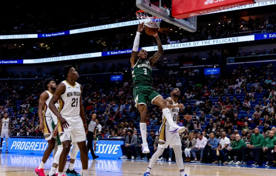 特伦特29分 大洛佩斯20+12 字母哥&利拉德缺战 雄鹿险胜鹈鹕迎4连胜 特伦特29分 大洛佩斯20+12 字母哥&利拉德缺战 雄鹿险胜鹈鹕迎4连胜