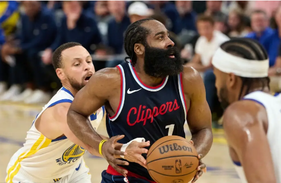 哈登39+7+10 库里36+6+8失误 快船客场加时胜勇士杀进季后赛 哈登39+7+10 库里36+6+8失误 快船客场加时胜勇士杀进季后赛