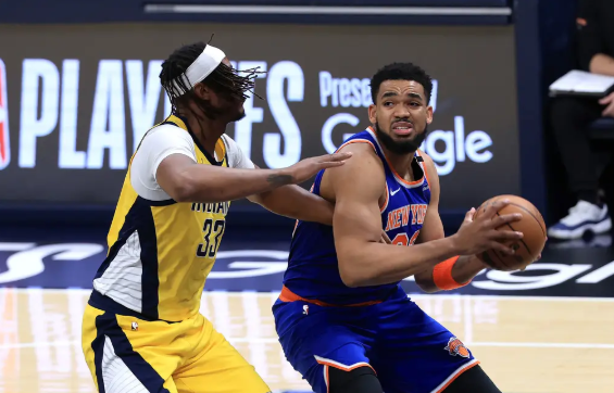 唐斯末节狂揽20分！哈特接连关键板 尼克斯20分逆转扳成1-2