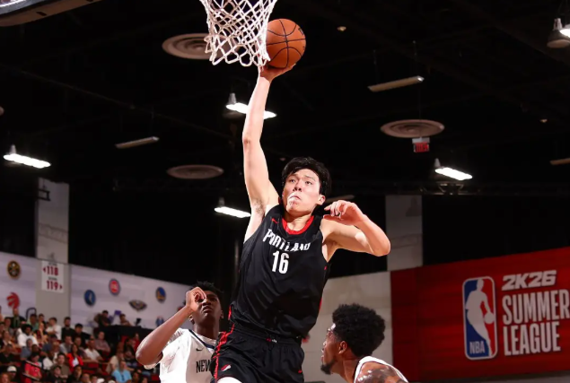 夏联-杨瀚森夏联新高15分&3记三分 吕佩尔22分 开拓者胜鹈鹕 夏联-杨瀚森夏联新高15分&3记三分 吕佩尔22分 开拓者胜鹈鹕